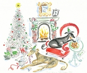 Greyhound Christmas